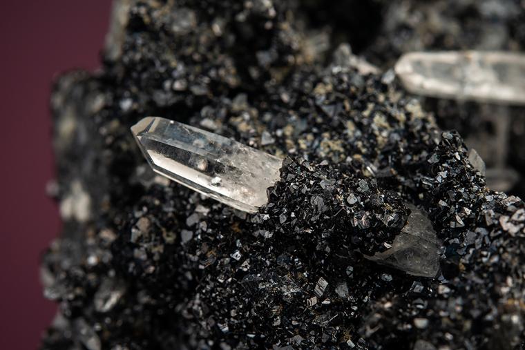 CASSITERITE with QUARTZ